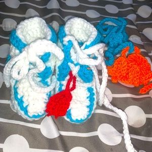 Crotchet baby Jordan 1s